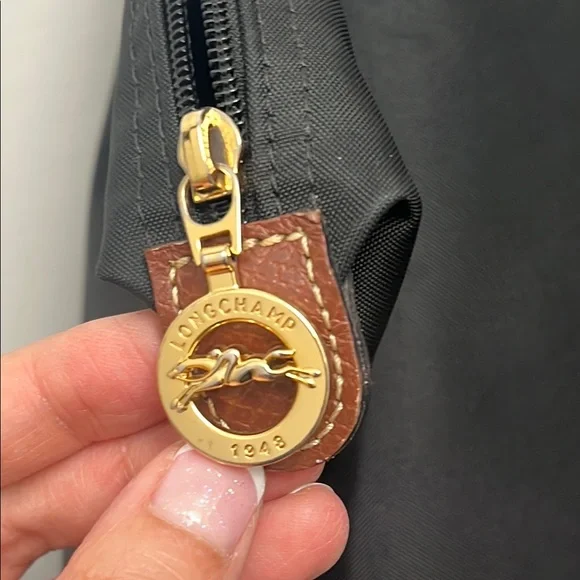 Longchamp Black Le Pliage Large Tote Bag - Picture 5 of 7